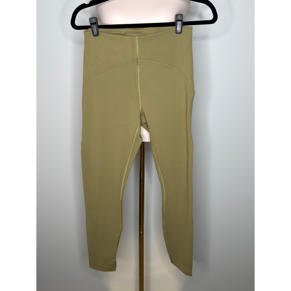 Lululemon Instill High-Rise Tight 25" Olive Green Size 8 LW5DJTS Leggings